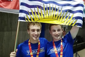 Silver and bronze medals for Team BC in men's 3-metre springboard 